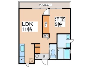 ガーデンヴィラ二日市の物件間取画像